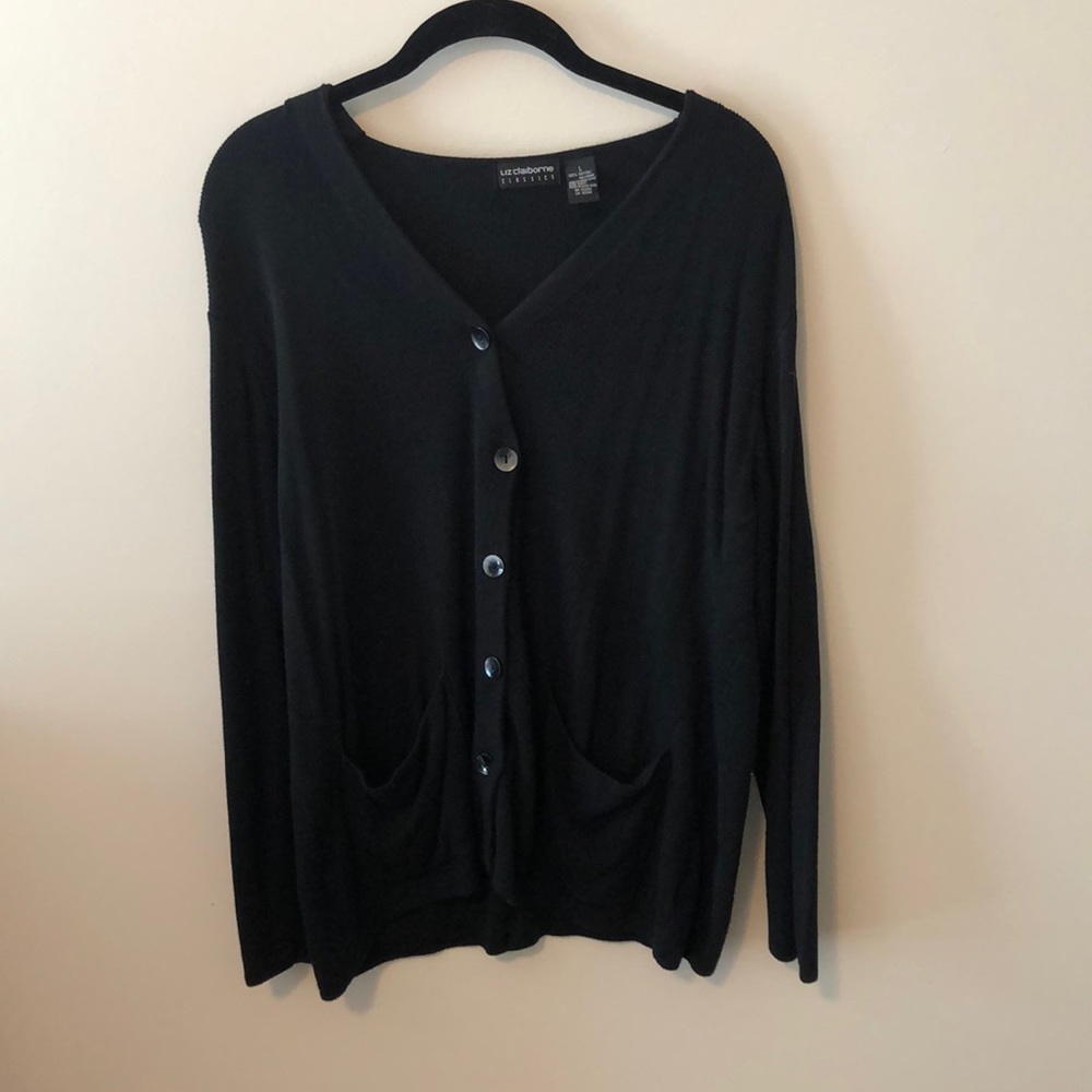 LIZ CLAIBORNE Button down Cardigan